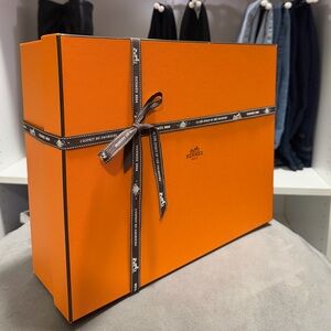 Hermès Empty Box with Ribbon
